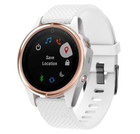 Силіконовий ремінець Primo для годинника Garmin Fenix 5S / 5S Plus / 6S - White