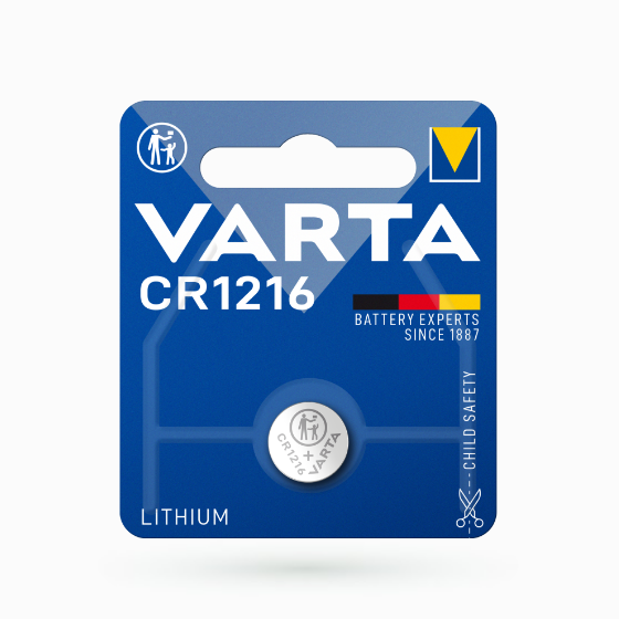 Батарейка CR1216 (бл-1шт) VARTA Electronics