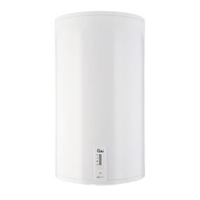 Водонагрівач Tiki GBF 700158 100 л, 2.0 кВт, "сухий" ТЕН, вертикальний, циліндричний, білий (GBF100E5-ECON_TIKI)