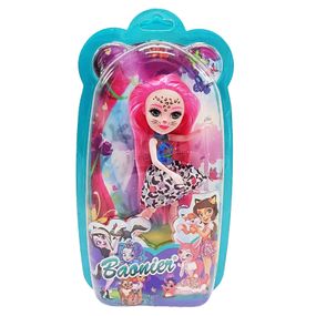 Детская игрушечная Кукла "Baobier" JJ8572-21(Pink) 15 см, шарнирная