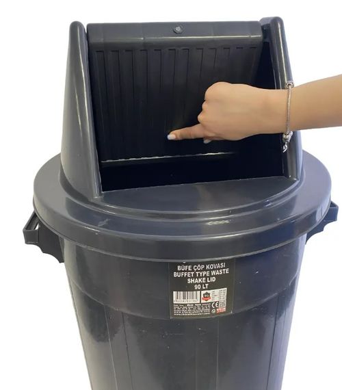 Сміттєвий бак Afacan 90 л з поворотною кришкою ВСК 103 | Зображення 2