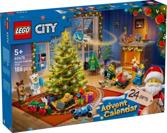 Новогодний адвент календарь 2025 ЛЕГО Город Оригинал LEGO City Advent Calendar 2025 | Зображення 4