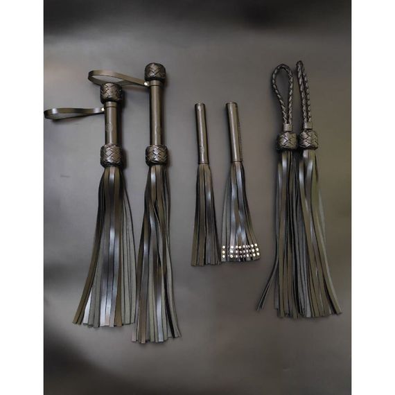 Флогер модель Flog3-35 хвостів Black (Шкіра) N | Зображення 1