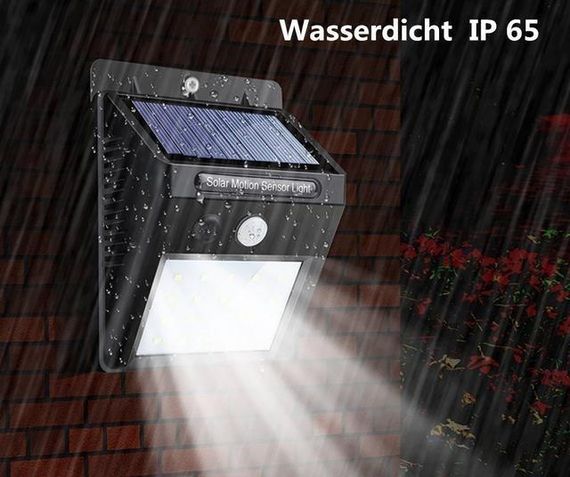 Светильник 20 Solar LED Solar Motion Sensor Light с датчиком движения на солнечных батареях | Зображення 4