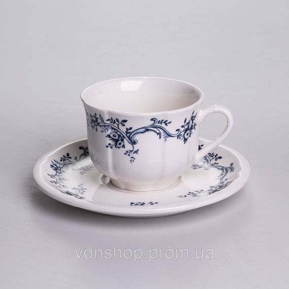 Столовый набор посуды тарелок и чашек 32 предмета на 6 персон Vintage фарфоровый YY78-10A | Зображення 5