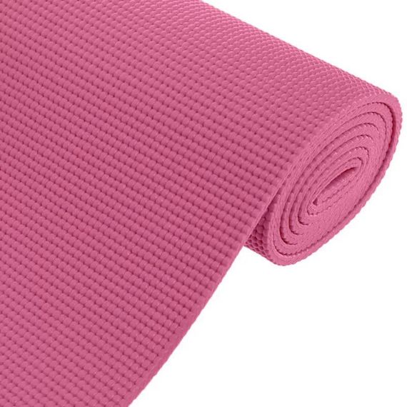 Коврик для йоги и фитнеса Павер систем PS-4014 PVC Fitness Yoga Mat Pink (173x61x0.6) | Зображення 4