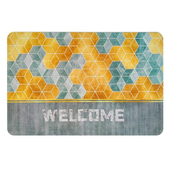 Влагопоглощающий коврик кубы "Welcome" 40*60CM*3MM (D) SW-00001561 | Зображення 2