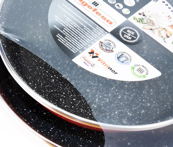 Набір сковорідок 2 шт K2 RED VITRINOR 20/24 см | Зображення 2