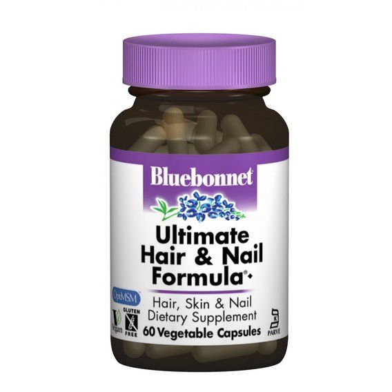 Комплекс для шкіри, волосся, нігтів Bluebonnet Nutrition Ultimate Hair & Nail Formula 60 Veg Caps