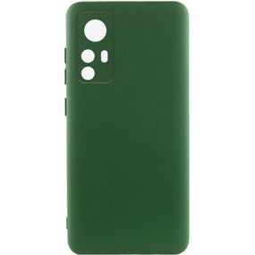 Чехол Silicone Cover Ummi Lakshmi Full Camera (AA) для Xiaomi Redmi Note 12S Зеленый / Dark green