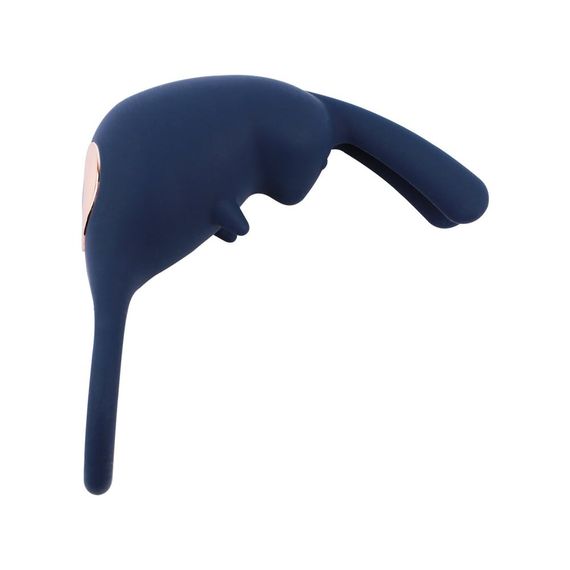 Ерекційне кільце з вібрацією Chisa GK Power Bunny Ring синій sexstyle | Зображення 7