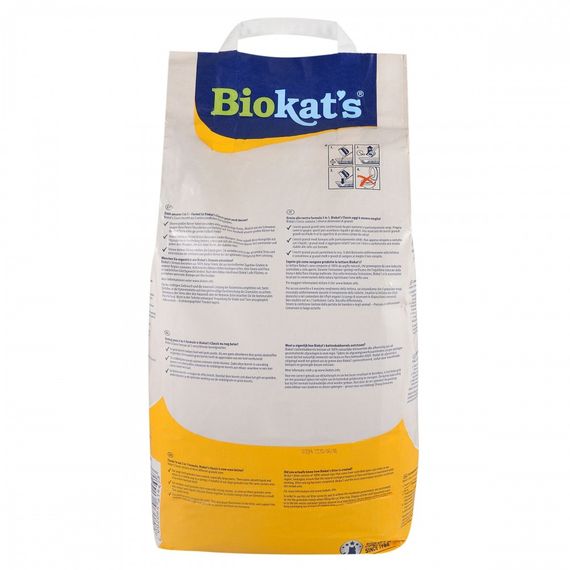 Наповнювач Biokats для котячого туалету Classic 3in1 бентонітовий 0,1–5 мм 10 л | Зображення 3