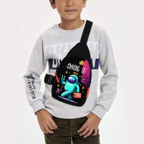 Сумка через плечо детская Among Us 29х17 см сумка слинг для мальчика (02034)