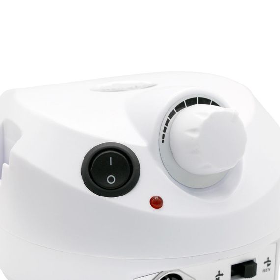 Фрезер для манікюру та педикюру на 45 Вт (35000 об/хв), Naill Drill ZS-601, Білий / Професійний апарат для нігтів | Зображення 7