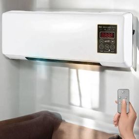 Настінний обігрівач керамічний з пультом 2000 Вт Air Conditioner Білий