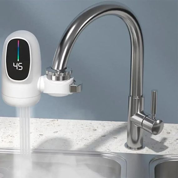 Водонагрівач WATER HEATER ZSW-D03 • Електрична насадка на кран з проточним водонагрівачем і LCD дисплеєм | Зображення 5