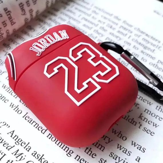 Силіконовий футляр Brand для навушників AirPods 1/2 + карабін | Зображення 1