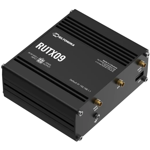 Teltonika RUTX09 IoT з 4G LTE, Wi-Fi Промисловий стільниковий маршрутизатор | Зображення 2