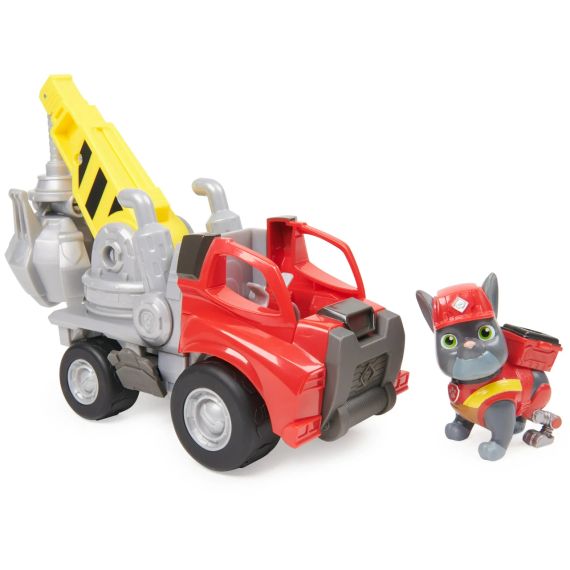 Щенячий патруль Крепыш и команда Кран с захватом и фигурка Заряд Paw Patrol Rubble & Crew Charger’s Crane Grabber | Зображення 1