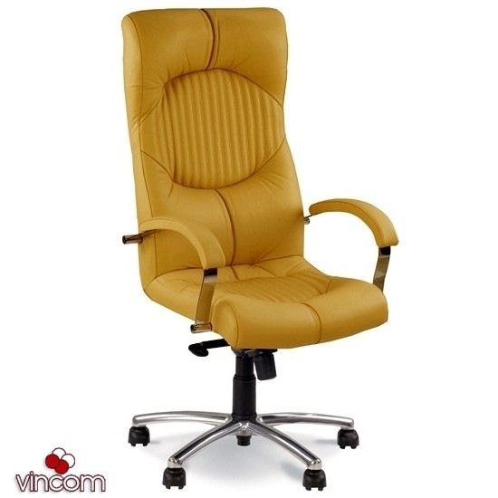Кресло Новый Стиль GERMES steel chrome (Кожа Люкс LE) | Зображення 4