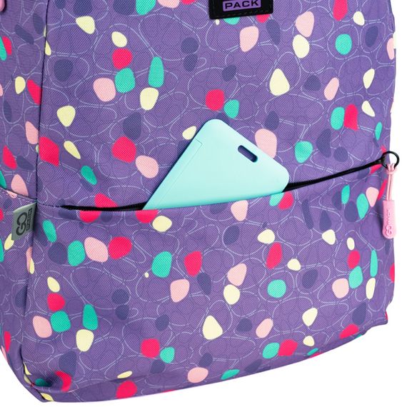 Рюкзак школьный GoPack Education Teens GO25-188M-2 15 л фиолетовый | Зображення 4