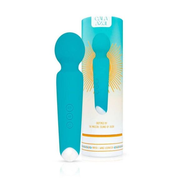 Вібромасажер для тіла та інтимних зон Maria I Cala Azul Wand Vibrator, 10 режимів, водостійкий, USB | Зображення 8