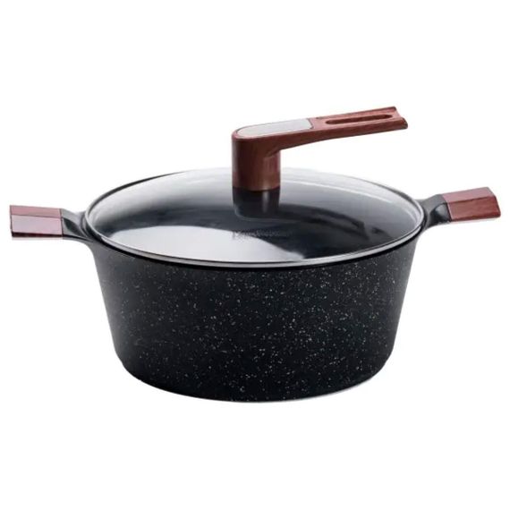 Набір для приготування з антипригарним покриттям 4 предмети, чорний HP33531B | Зображення 4