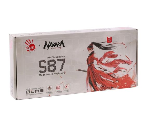 Механічна ігрова клавіатура Bloody S87 (Naraka), USB, з малюнком | Зображення 8