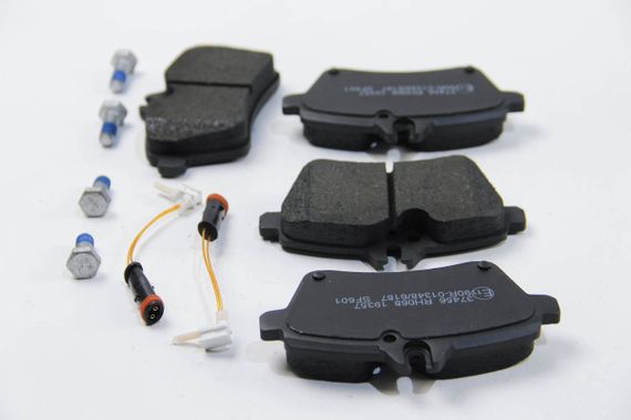 Колодки передні гальмівні Yaris/W169/W245 04-, ABS (37456) | Зображення 1