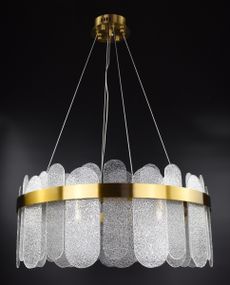 Люстра підвісна на 12 лампочок 26860 Латунь 50-200х80х80 см.