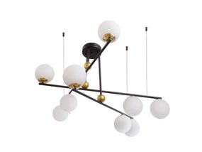 Люстра молекула подвесная Е27 60W BK (BR-01 624S/9)