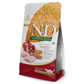 Сухий корм із куркою для стерилізованих котів Farmina N&D Neutered Chicken Adult, 1.5 кг