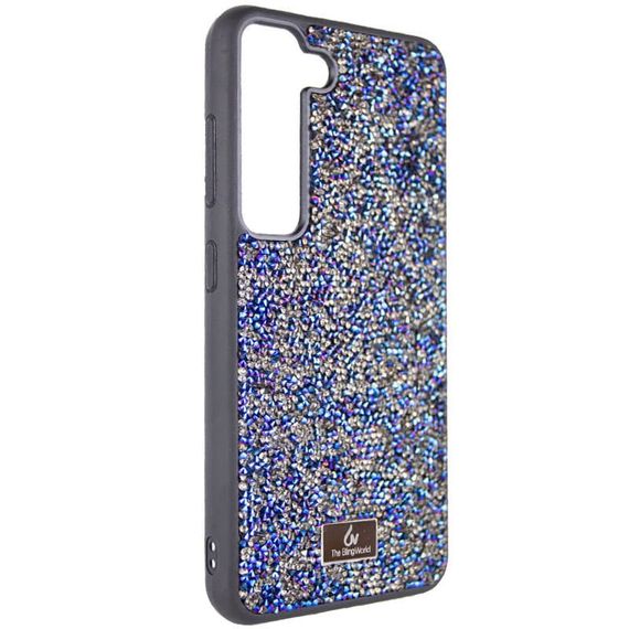 TPU чохол Bling World Rock Diamond для Samsung Galaxy S23+, Синій | Зображення 1