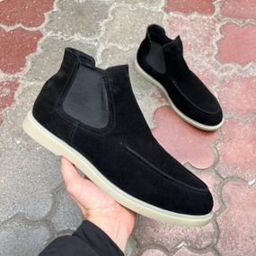 Замшеві челсі Berg утеплені байкою 47 розмір