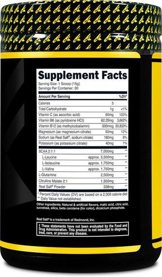 Амінокислотний комплекс Primaforce BCAA 450 г, Pineapple Mango | Зображення 1