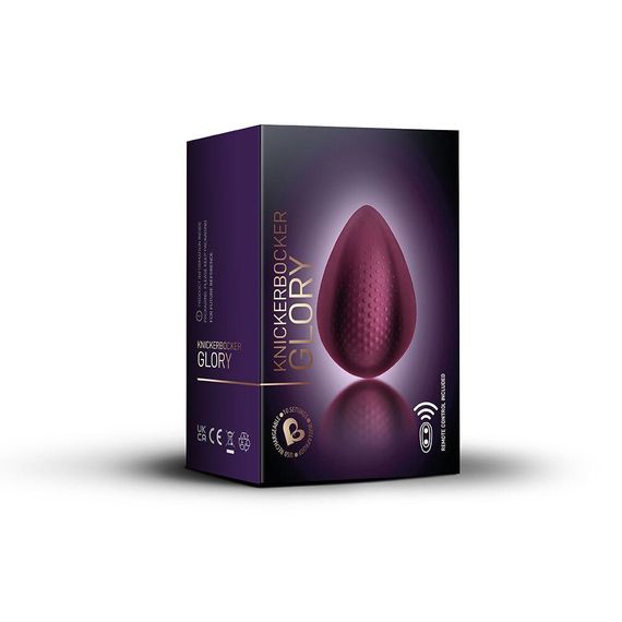 Вібратор у трусики Rocks Off Knickerbocker Glory — Burgundy, пульт ДК Sex Aura | Зображення 7