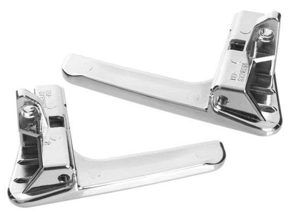 Seat Cordoba I FL рестайлінг (99-02) ліва + права 2 шт внутрішні ручки метал хром, Сеат Кордоба 1 | Зображення 1