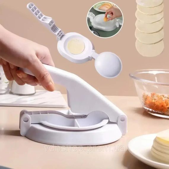 Прес пристрій для виготовлення пельменів вареників Станок для пресовки skin Presser | Зображення 3