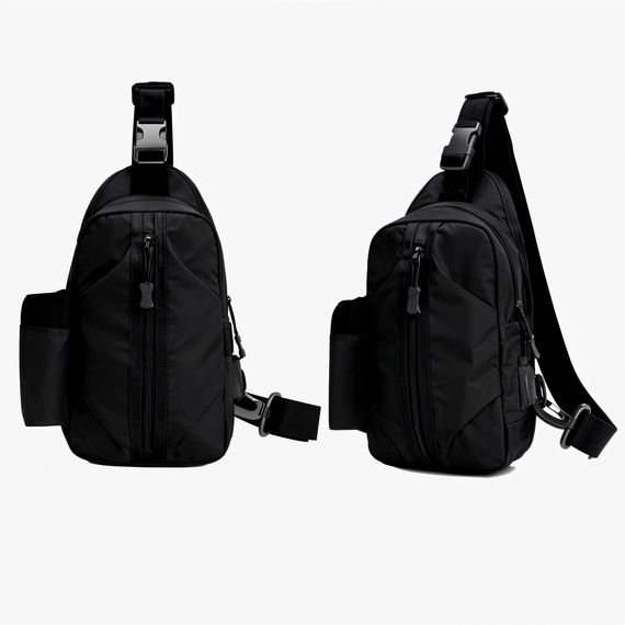 Тактична сумка через плече – водонепроникна сумка слінг із кордури на 4 кишені | Зображення 1