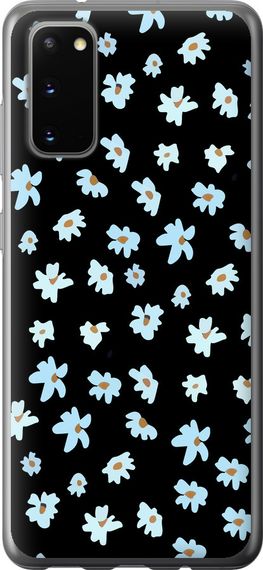 Чехол на Samsung Galaxy S20 Цветочный "4900u-1824-17620"