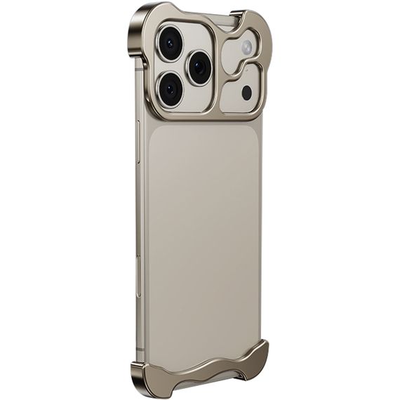 Чохол Minimalist Metal Bumper для Apple iPhone 17 Pro (6.3") Titanium Gray