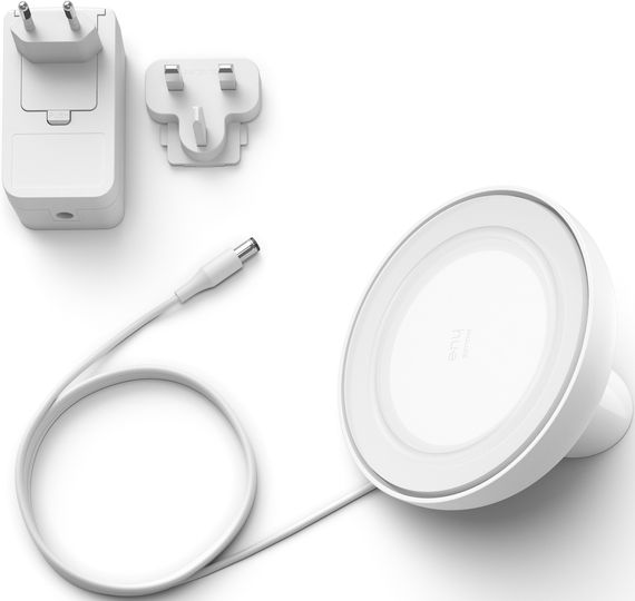 Philips Hue Настільна лампа Bloom, 2000K-6500K, Color, Bluetooth, з димером, біла (929002375901) | Зображення 1