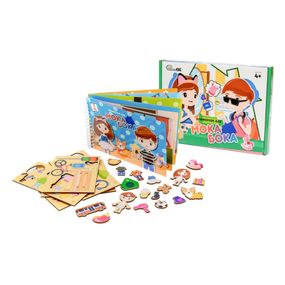 Развивающая игрушка "Мока Бока Домик" Puz-88892, 103 детали