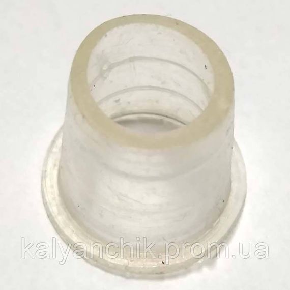 >Уплотнитель под шланг кальяна силиконовый прозрачный | Зображення 1