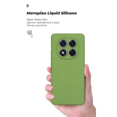 Чехол для мобильного телефона Armorstandart ICON Xiaomi Redmi Note 14 Pro 5G / Poco X7 Camera cover Green (ARM79829) | Зображення 6