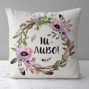 Подушка габардинова з принтом Ти - диво! 40x40 (4P_19F006_UKR)