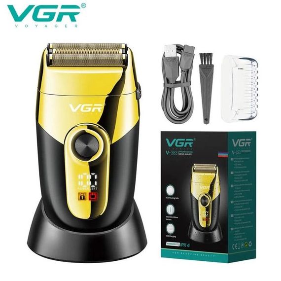 Електрична бритва з вбудованим акумулятором VGR, Акумуляторна бритва для гоління голови ET-78 | Зображення 7