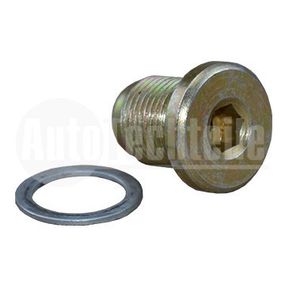 Пробка поддона с шайбой Fiat Doblo 1.9 JTD 01-09 / Ducato 2.0 D 11- / Punto 1.9 JTD 01-12 (M18x1.5 L=22), AutoTechteile, 512 1015,