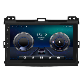 Штатная магнитола Lesko Toyota Land Cruiser Prado (2002-2009гг) 9" 4/64GB 4G+CarPlay Premium GPS Android