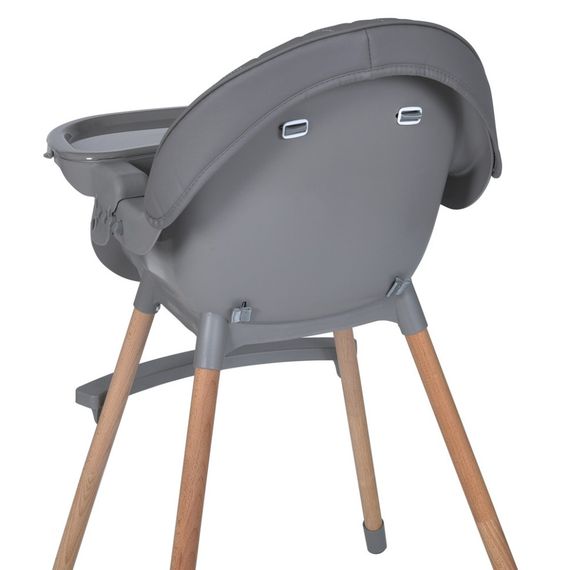 Стульчик для кормления LUMI ME 1111 Gray экокожа | Зображення 6